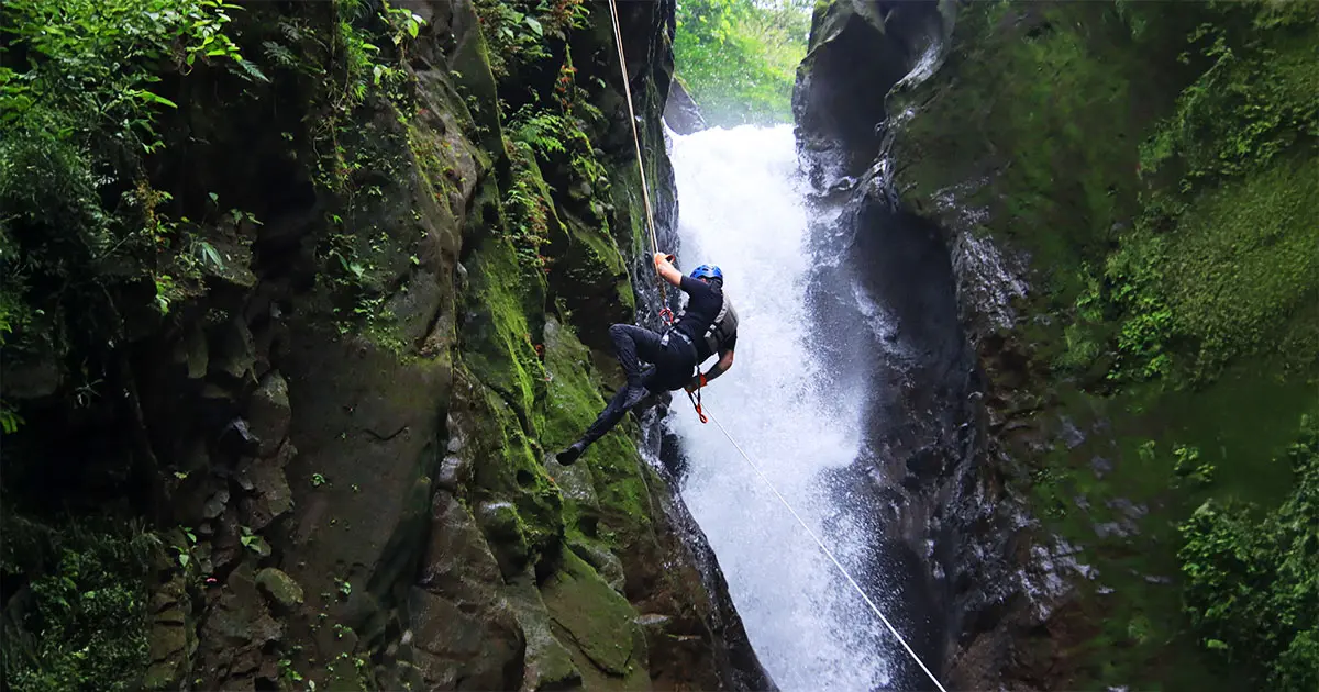 Pure Trek Canyoning, La Fortuna, Costa Rica
